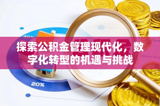 大溪探索公积金管理现代化，数字化转型的机遇与挑战