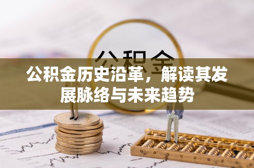 大溪公积金历史沿革，解读其发展脉络与未来趋势