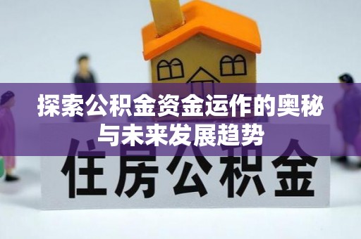大溪探索公积金资金运作的奥秘与未来发展趋势