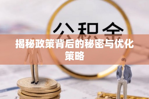 大溪揭秘政策背后的秘密与优化策略