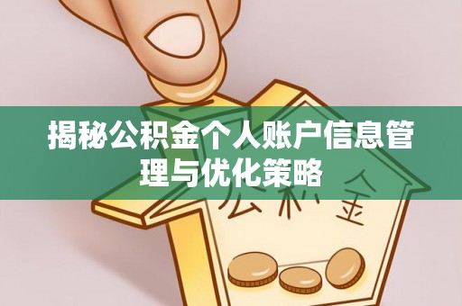 大溪揭秘公积金个人账户信息管理与优化策略