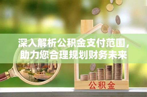大溪深入解析公积金支付范围，助力您合理规划财务未来