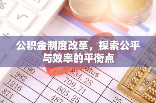 大溪公积金制度改革，探索公平与效率的平衡点