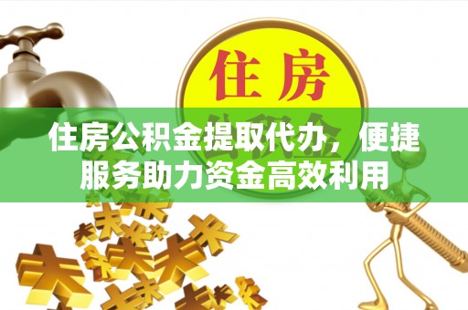 大溪住房公积金提取代办，便捷服务助力资金高效利用