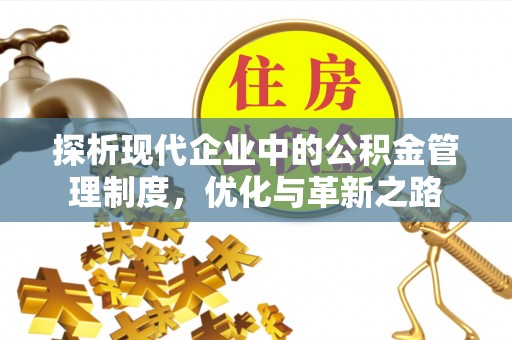 大溪探析现代企业中的公积金管理制度，优化与革新之路