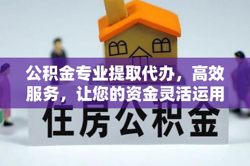 大溪公积金专业提取代办，高效服务，让您的资金灵活运用