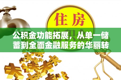 大溪公积金功能拓展，从单一储蓄到全面金融服务的华丽转身