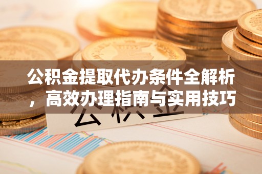 大溪公积金提取代办条件全解析，高效办理指南与实用技巧