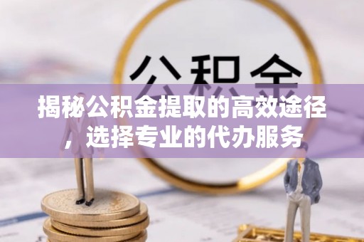 大溪揭秘公积金提取的高效途径，选择专业的代办服务