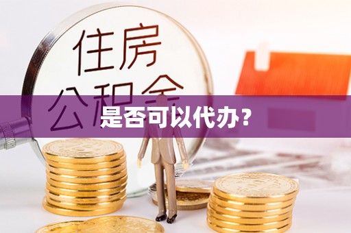 大溪是否可以代办？