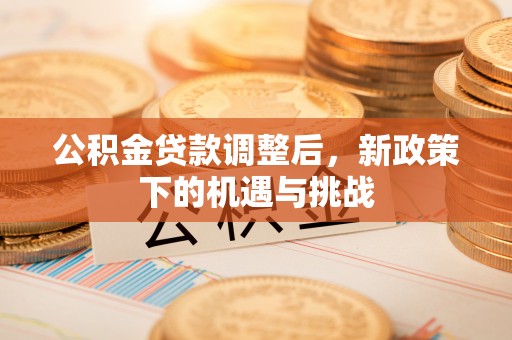 大溪公积金贷款调整后，新政策下的机遇与挑战