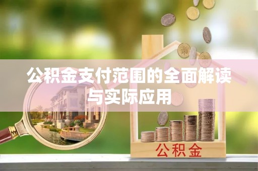 大溪公积金支付范围的全面解读与实际应用