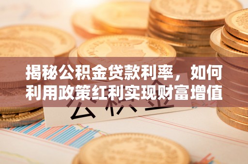 大溪揭秘公积金贷款利率，如何利用政策红利实现财富增值