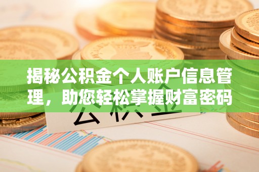 大溪揭秘公积金个人账户信息管理，助您轻松掌握财富密码
