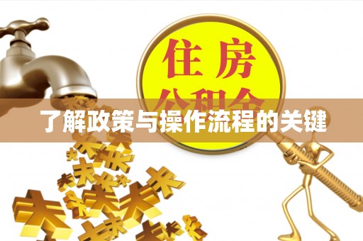 大溪了解政策与操作流程的关键