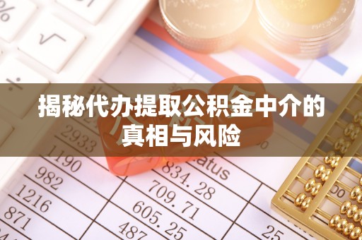 大溪揭秘代办提取公积金中介的真相与风险