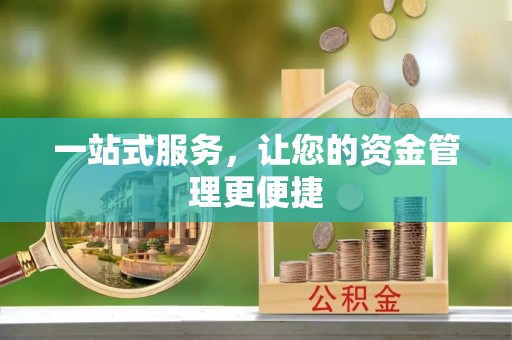大溪一站式服务，让您的资金管理更便捷