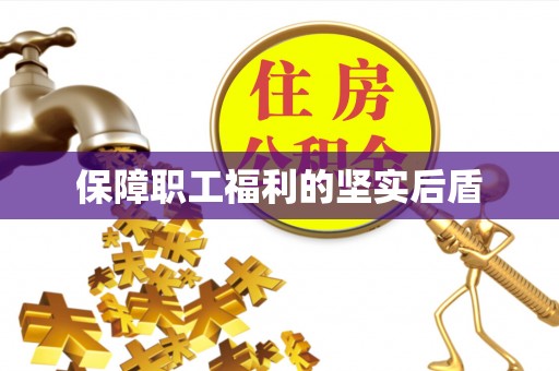 大溪保障职工福利的坚实后盾