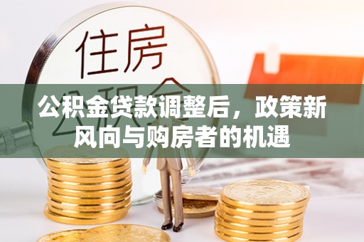 大溪公积金贷款调整后，政策新风向与购房者的机遇